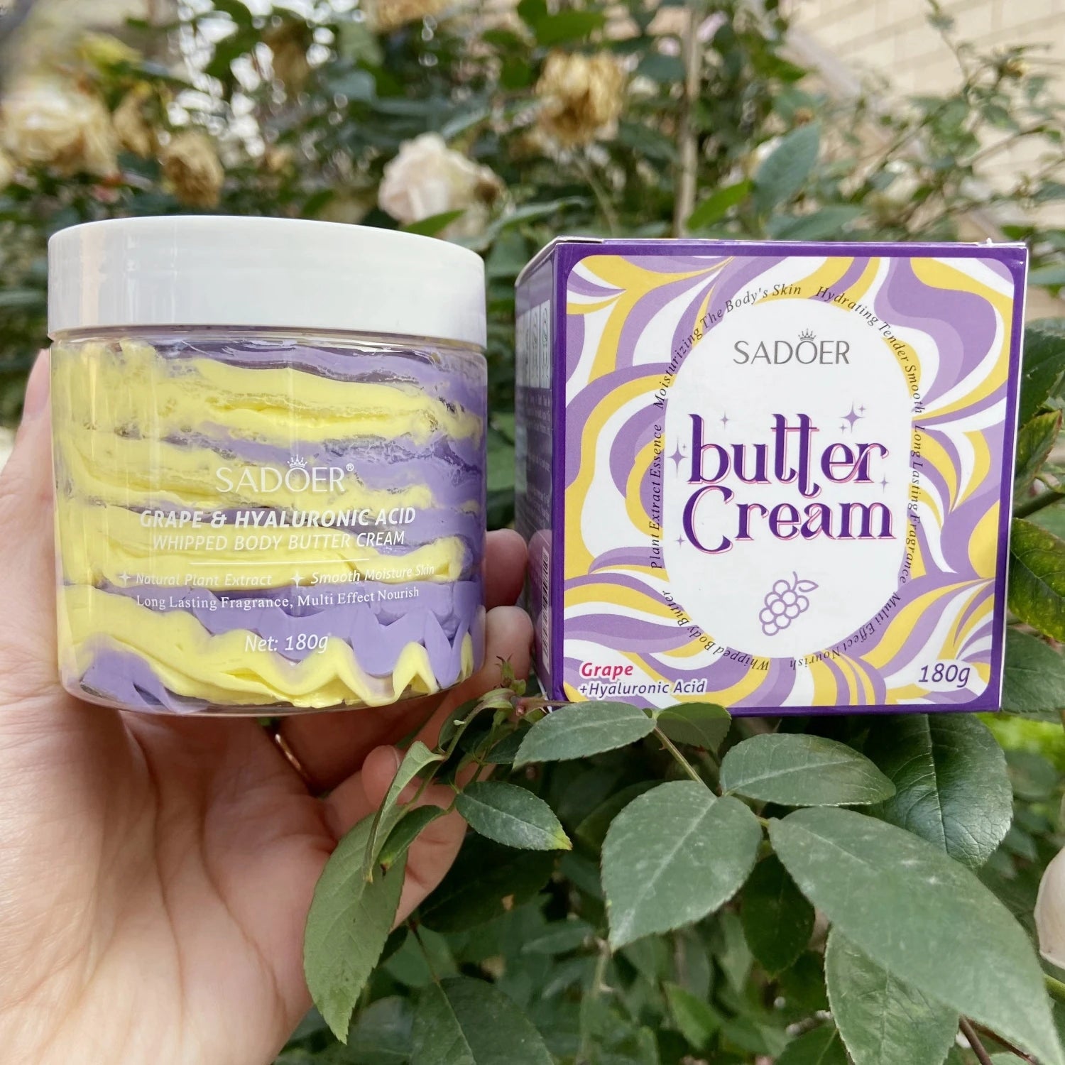Jars Container Whipped the Shop Packaging Private Label Natural Vegan Containers Butters Rainbow Cream Body Butter Wholesale