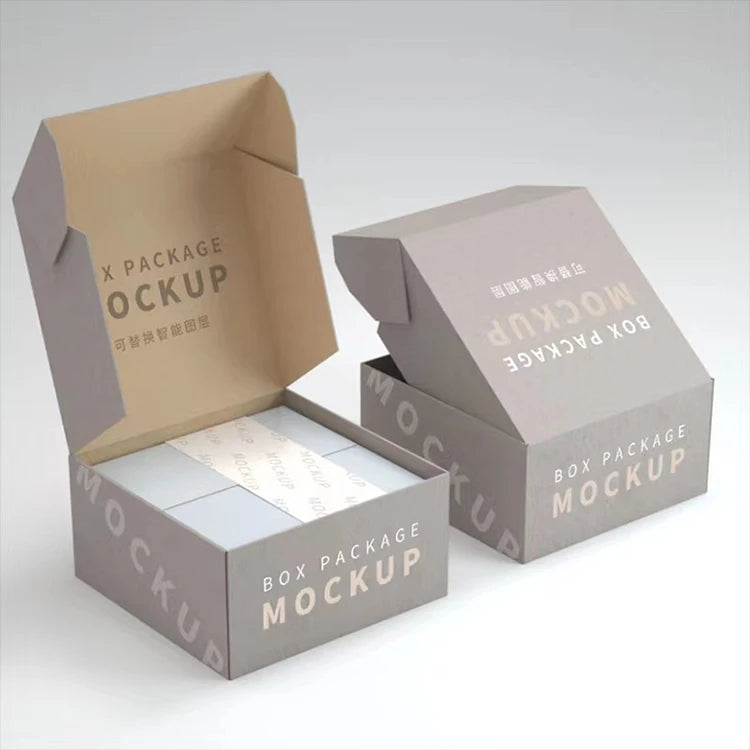 Custom Wholesale Corrugated Cardboard Mailer Box for Clothing and Socks Matte Shipping for Postal Goods