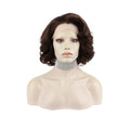 Celebrity 12inch Short Brown 6/8 Synthetic Hair Wigs Matte Heat Resistant Fiber Same Human Hair Lace Front Wig