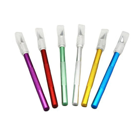 Factory Selling Precision Carving Art Hobby Knife with Aluminum Barrel Handle Multi-Functional for DIY