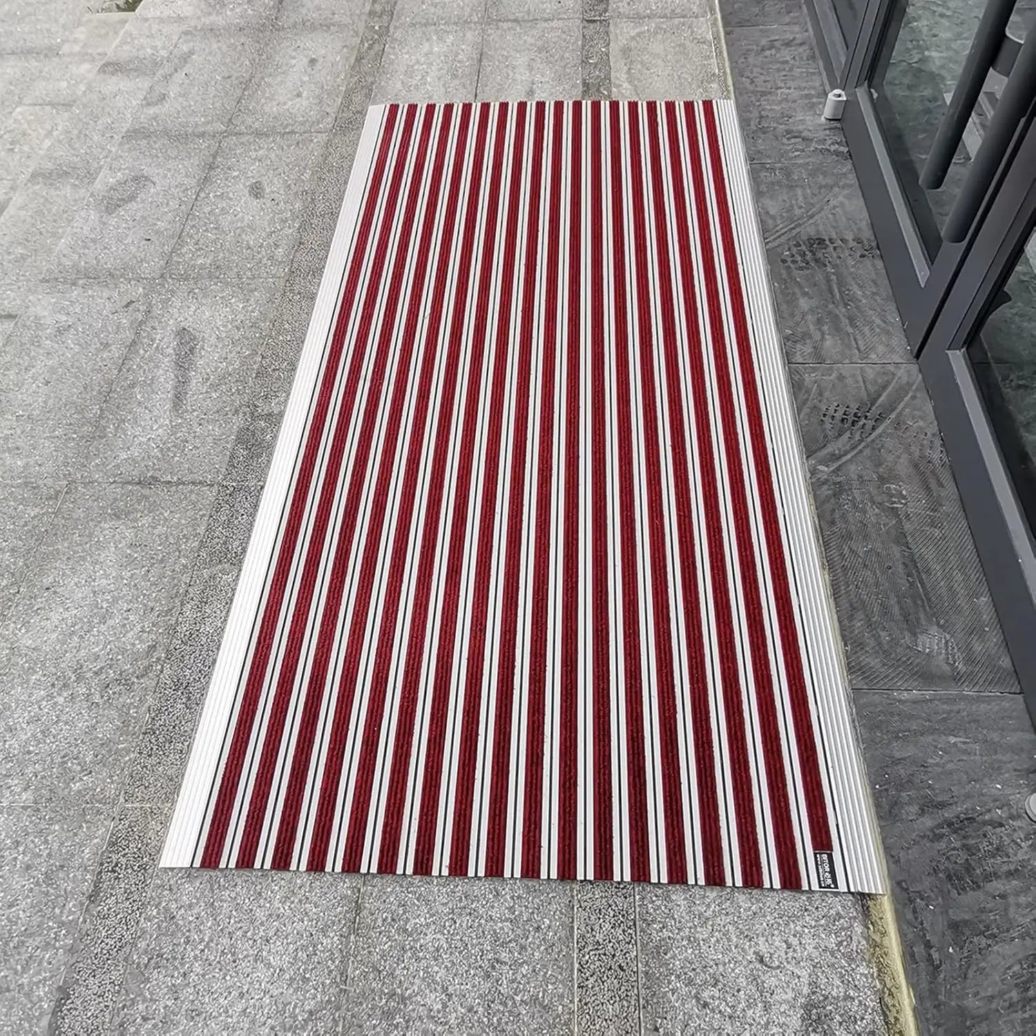 Commercial Aluminum Alloy Floor Mat Carpet Dust-Proof Scraping Mud Dust-Removing Carpet for Stair Parts