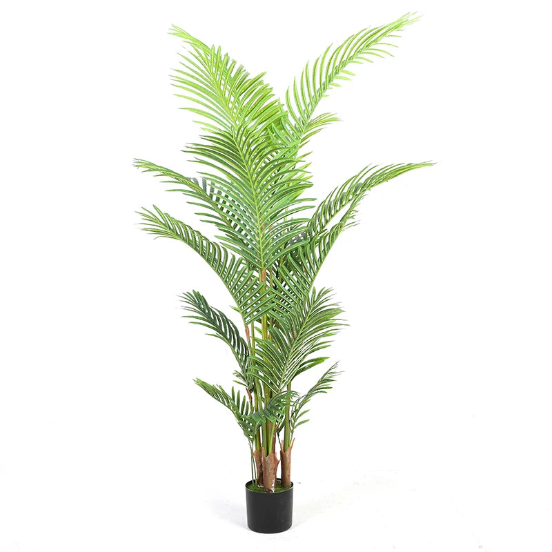 ST Decorative Tree Home Decor Artificial Plants Plastic Faux Areca Palm Tree Indoor Decor Artificial Palm Tree Plant for Sale