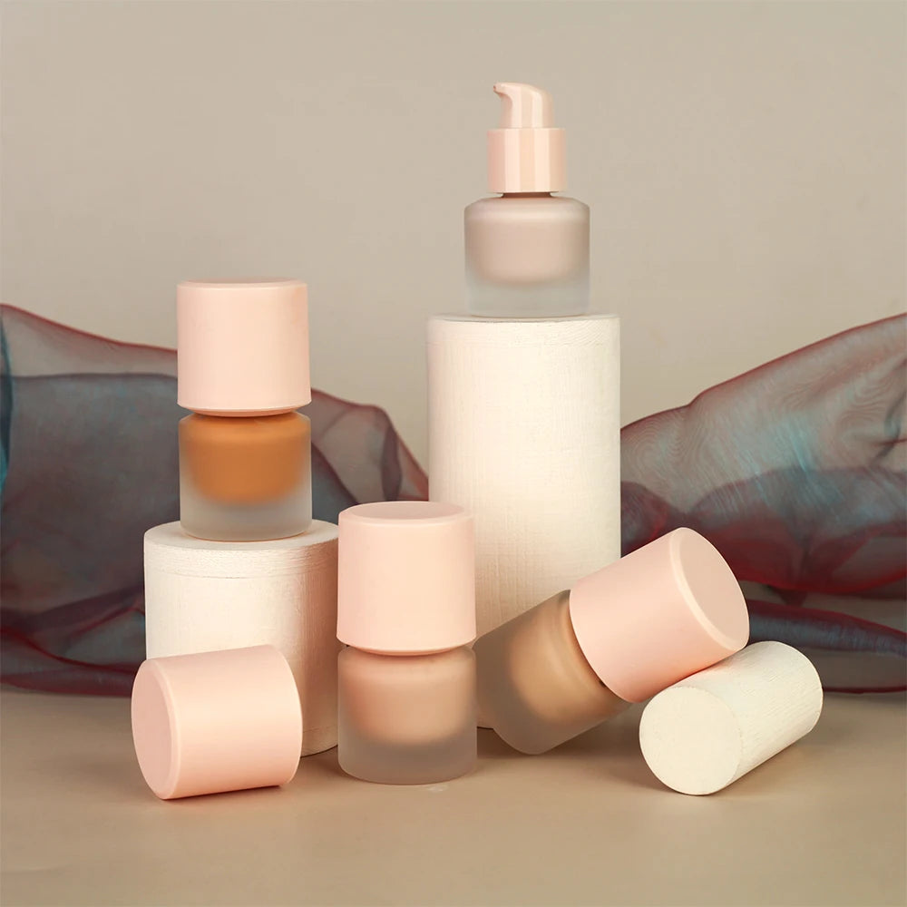 Print Your Brand Long Wearing Matte Foundation Waterproof Full Coverage & Skincare Benefits Makeup Foundation