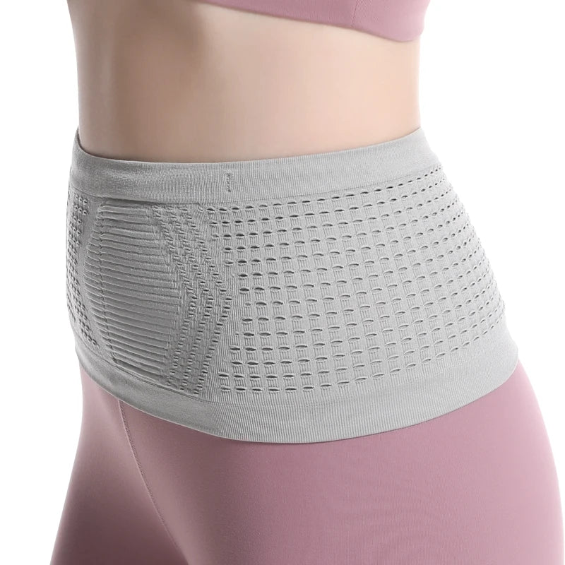 Aolikes Slim Running Belt Running Waist Pack Slim Fanny Pack for Running Hidden Pockets for Travel