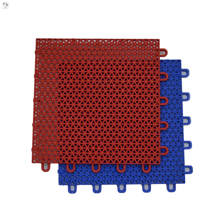 Padbol Court System  Wholesale Modular DIY Polypropylene Floor Tiles for Sports Court Games