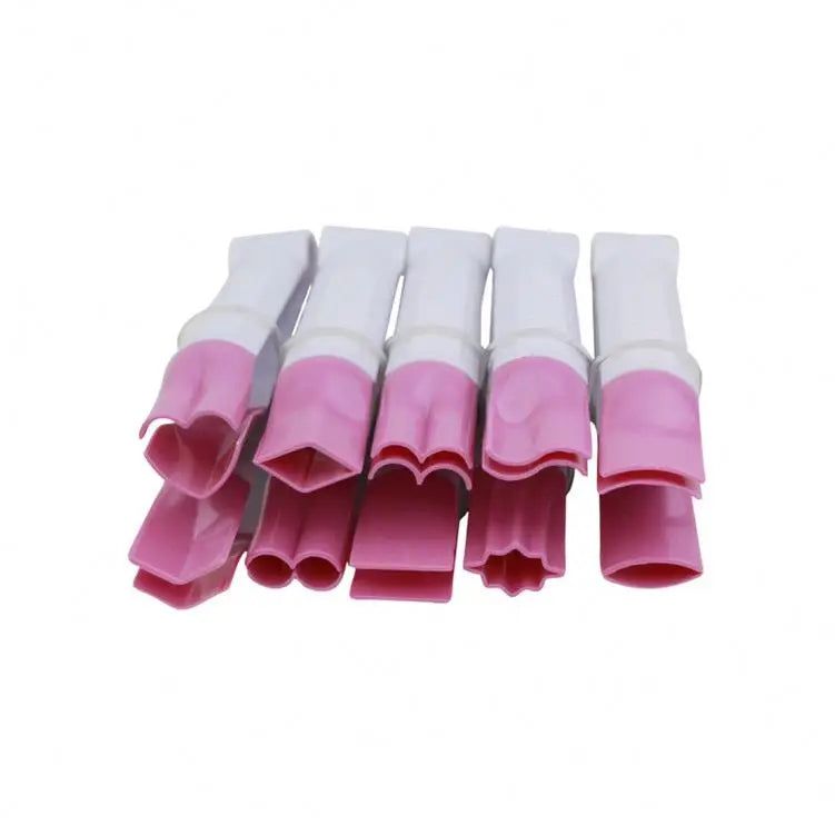 10pcs Cake Decorating Tools Fondant Tools Kit Sets Plastic Sugarcraft Tools Plastic Crimpers Set