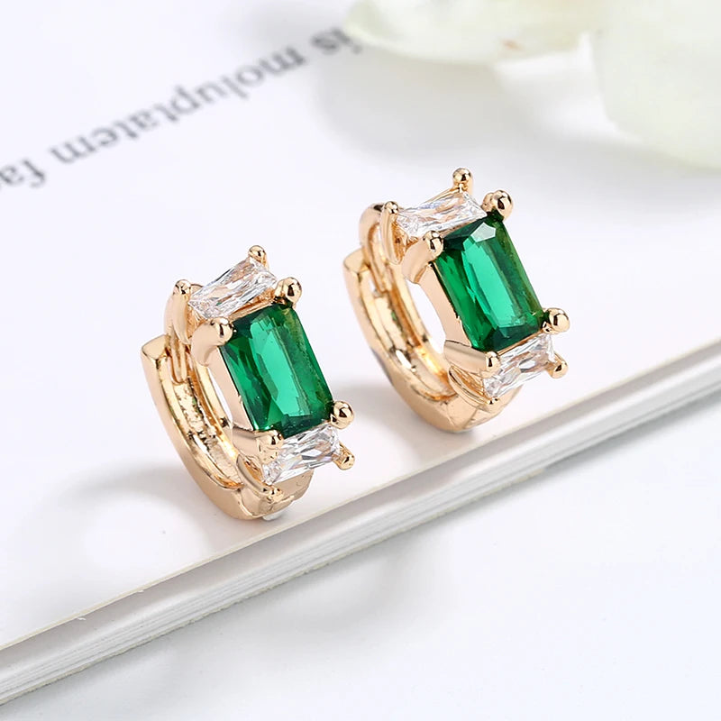 Bisuteria Al Por Mayor China Zircon Earring Woman Crystal Cubic Zirconia Noble Elegant Fancy 18k Plated Aretes Fashion Jewelry