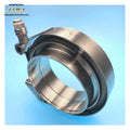 JTLD 3inch 304SS Vband V-Band Flange Kit - for Performance Exhaust Pipes Downpipe Down Pipe