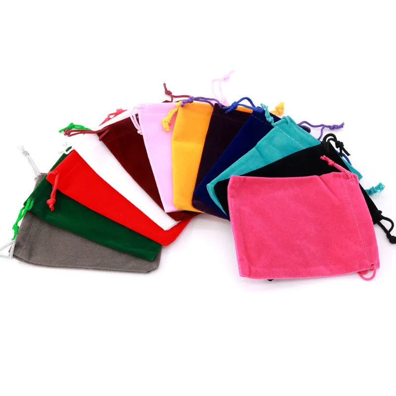 Many Colors Sizes Available 5*7 CM Velvet Jewelry Gift Bag for Jewelry Making Storage-Various Options for Your Creative
