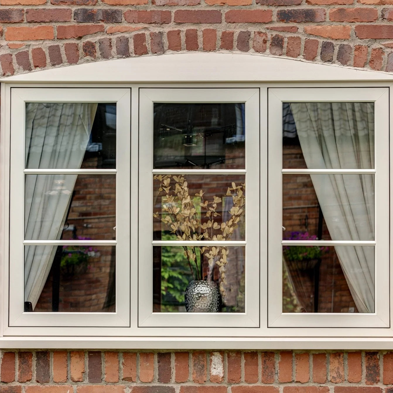 TOMA Aluminum Casement Window White Aluminium windows Frame Double Glazed Ce Certificates Casement windows