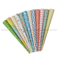 Carnival Birthday Party Themed Food Grade Assorted Multicolor Cotton Candy Floss Sugar Cane Marshmallow Sticks Paper Cone
