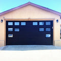 Modern 40mm Steel Automatic Sandwich Panel Door for Commercial & Residential Finger Safe Anti-Theft Finished Surface