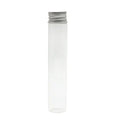 Hot Selling 120*20mm Clear Glass Bottle Small Vials Test Tube With Aluminum Screw Cap