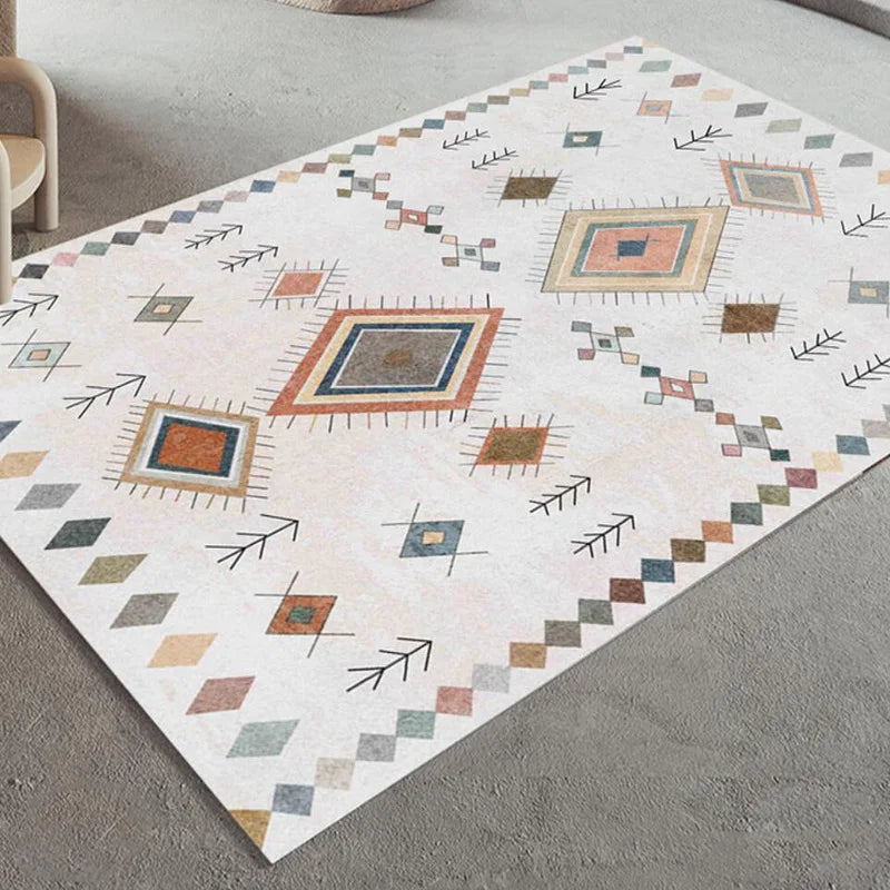 Wholesale Manufacture Rugs for Living Room Dining Room Soft Fluffy Area Rug Printed Carpet