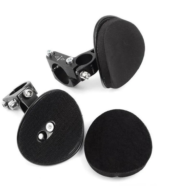 Bicycle Rest TT Handlebar Clip on Aero Bars Handlebar Extension Triathlon Aerobars Tri Bars MTB Road Bike Cycling 10 Black SENSO