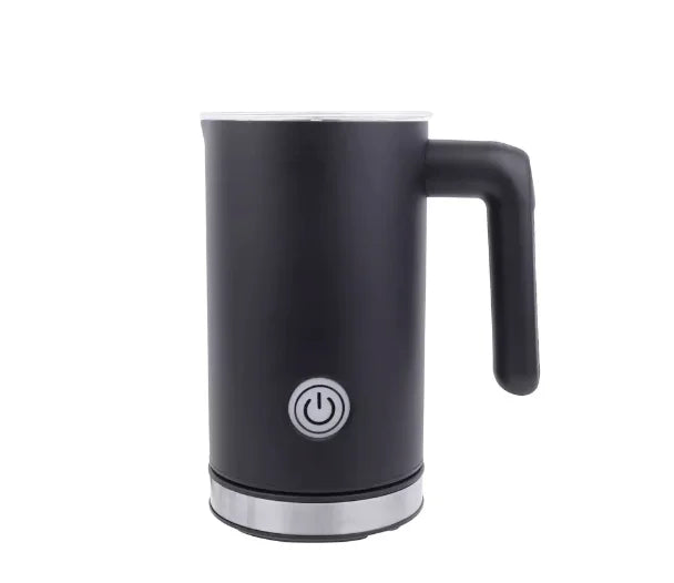 220 V Automatic Milk Steamer Cold Foam Maker Electric Milk Mixer Black Stainless Steel Snow Cone Machine Milk Frother Have Stock