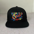 Hot Sale Low Moq 5 Panel Flat Brim Custom 3D Embroidery Cap 100% Acrylic Wool Snapback Embroidery Hat Custom logo Snap Back Cap