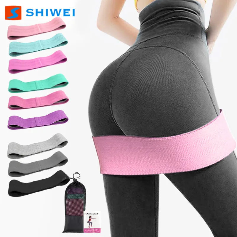 Online Hot Sell  Booty & Legs Exercise Bands Sturdy Hip Band Circle Bands