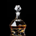 High Quality Durable Lead-free Glass 800ml Liquor Decanter Wine Decanter Whiskey Decanter