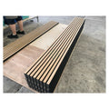 Eco-friendly Akupanel Home Decorative Studio Wood Slat Sound Proofing Acoustic Panels Highly Effective Sound Absorption