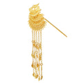 Silver Gold Peacock Hair Stick With Chinese Traditional Style Fashion Hair Chopsticks Hairpin