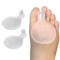 Silicone Forefoot Pads Gel Toe Separators Soft Metatarsal Pads Half-size Pads Non-slip Ultra-soft and Anti-friction