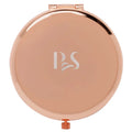 Hot Birthday Gifts Rose Gold Round Double Sides Compact Mirror Custom Logo