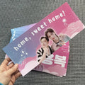 Wholesale Custom Kpop Both Side Holographic Printing Cheering Banner Low MOQ Glossy Matte Paper Plastic Magnetic Card for Events
