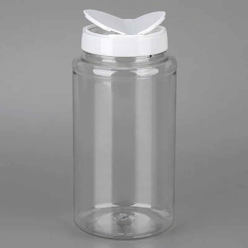 780ml Spice Bottle for Packaging Pepper Salt Shake Jars with butterfly Lid