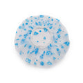 Low MOQ Custom Logo Printed Reusable Luxury Plastic Long Hair Waterproof Customized Color Shower Cap EVA Elastic Bath Women