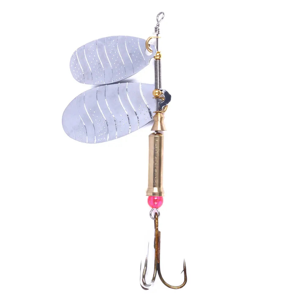 Wholesale SP140 10cm 10.5g Artificial Metal Spinner Baits Spoon Fishing Lures