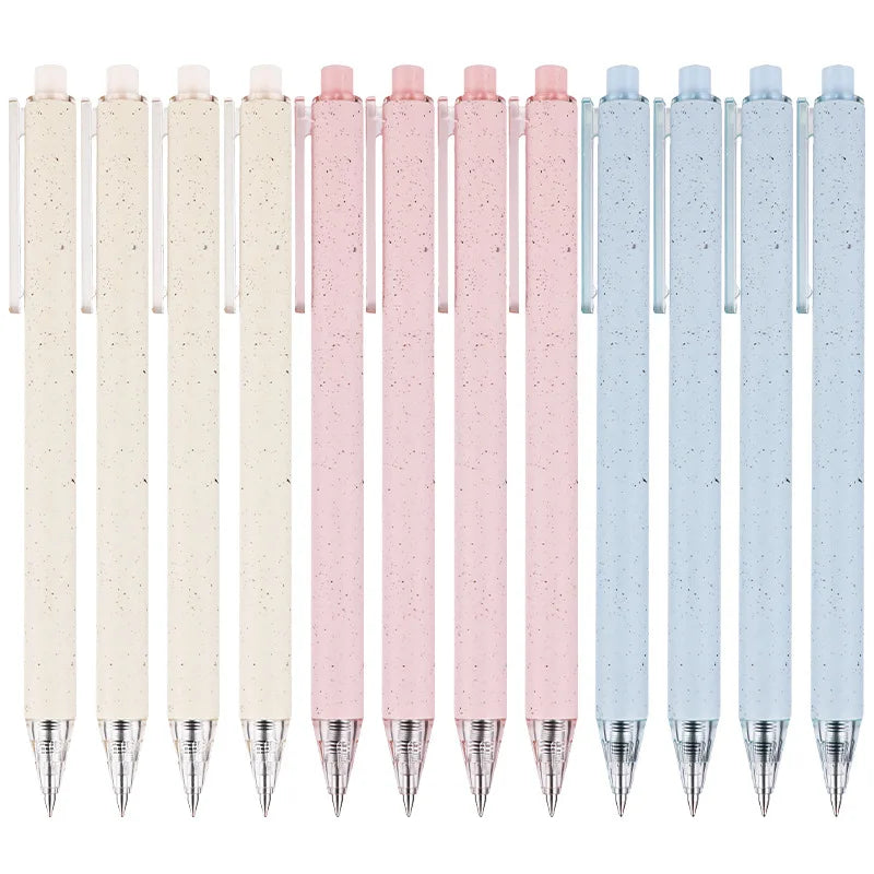 Cross-border Best-selling Neutral Pen with High-quality and Simple Straw Quick Drying Signature Pen