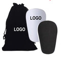 Custom Sublimation Shin Pads for Adults Kids EVA Shin Guard for Mini Football Players Adjustable Sports Protection Custom Logo