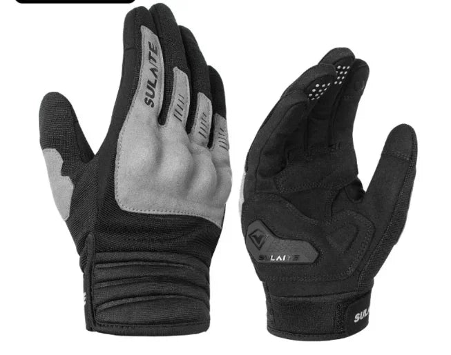 Outdoor Sports Cycling Gloves Mountain Bike Gloves Protective Motorcycle Leather Driving Biker Gloves