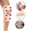 Silicone Gel Knee Pads Magnetic Knee Brace Therapy Support Belt Massager Protector for Men&Women HA01764