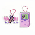 Gift Promotion Epoxy Resin Keychain Logo Cute Keychain Anime Wholesale
