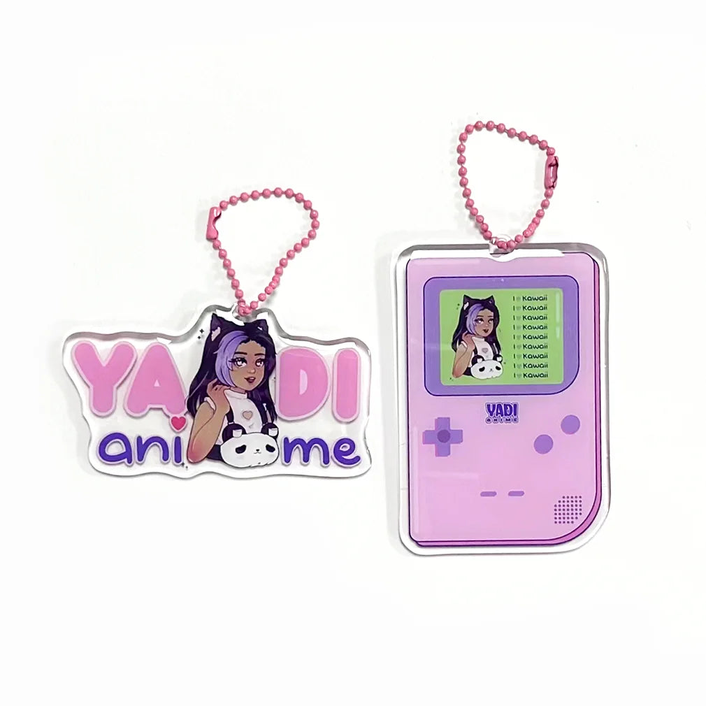 Gift Promotion Epoxy Resin Keychain Logo Cute Keychain Anime Wholesale