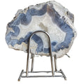 Natural Agate Coaster Agate Slice With Display Stand Wholesale Price