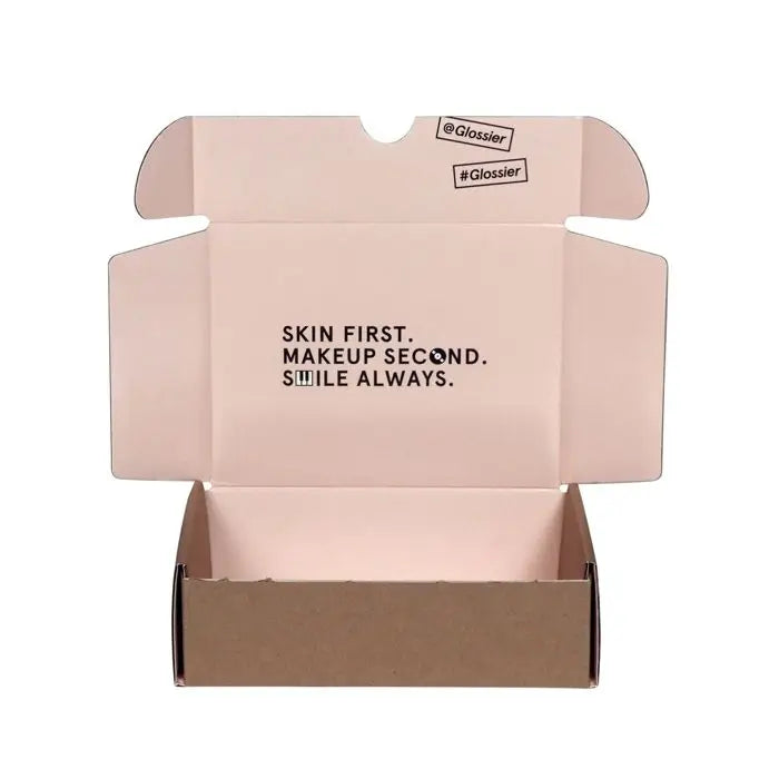 Recycled Gift Packaging Boxes 250gsm Kraft Paper Package Custom Printed Corrugated Fold  Paper Magnetic Box for Gift Packing Box