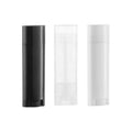 UTOP 5ml 5g White Black PP Empty Lip Balm Tube Logo Printing Skin Care Cosmetic Made of Plastic