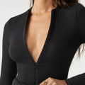 Women's Long Sleeve Sports Jacket Quick Dry Fitness Workout Gym Apparel with Front Invisible Zipper Plus Size Options