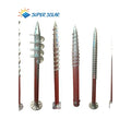 Supersolar Pole Anchor Earth Adjustable Ground Screw Solar Mounting Pole System