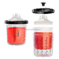 Hot Sale 850ml Complete Kit Disposable Mix Paint Plastic Spray Gun Cup MegaBDM