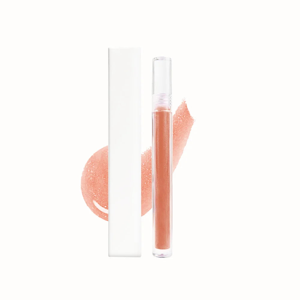 No Logo Clear Shimmer Lip Gloss Wholesale Bulk Customize Vegan Private Label Makeup Moisturizing Glossy Lipgloss