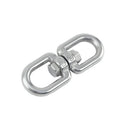 8-Shaped Universal Rotating Ring 304 Stainless Steel XX Ox Swivels M4-M32 Chain Buckle with Rotating Chains