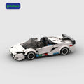 Hot Sale Moc Custom Bricks Sets White Building Blocks Sets Super Car for Girls Toys Gift Building Block Sets Car
