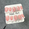 High Quality Thick Acrylic Press on Nails Handmade False Nails 10Pcs Hand Painted Press on Nails