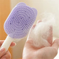 Silicone Pet Comb for Dog Cat Clean Massage Pet Grooming Supplies Self-Cleaning Pet Brushes Cat Hair Removal Brush