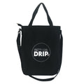 Retail Free Design Eco Friendly Canvas Tote Bags with Zipper Closure and Custom Printed Logo