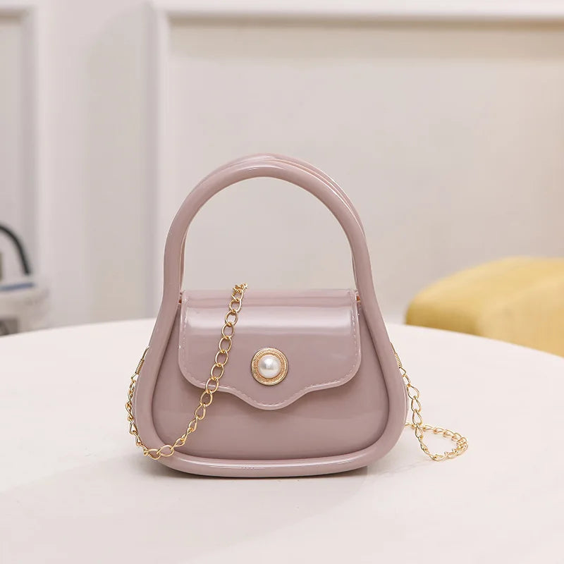 2023 New Handbag Ladies Shoulder Bag Lipstick Jelly Bag Mini for Women for Girl for Children
